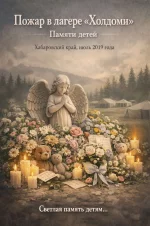 🕯 Пожар в лагере «Холдоми». Памяти детей