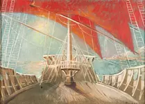 1943_YEskiz_dekoracii_Paluba__3_d__Aluye_Parusa_YUrovskiy_V_baletm_Popko_NM_Pospehin_LA_Radun...webp